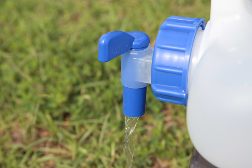 防災キャンプ：ポリタンクイメージ