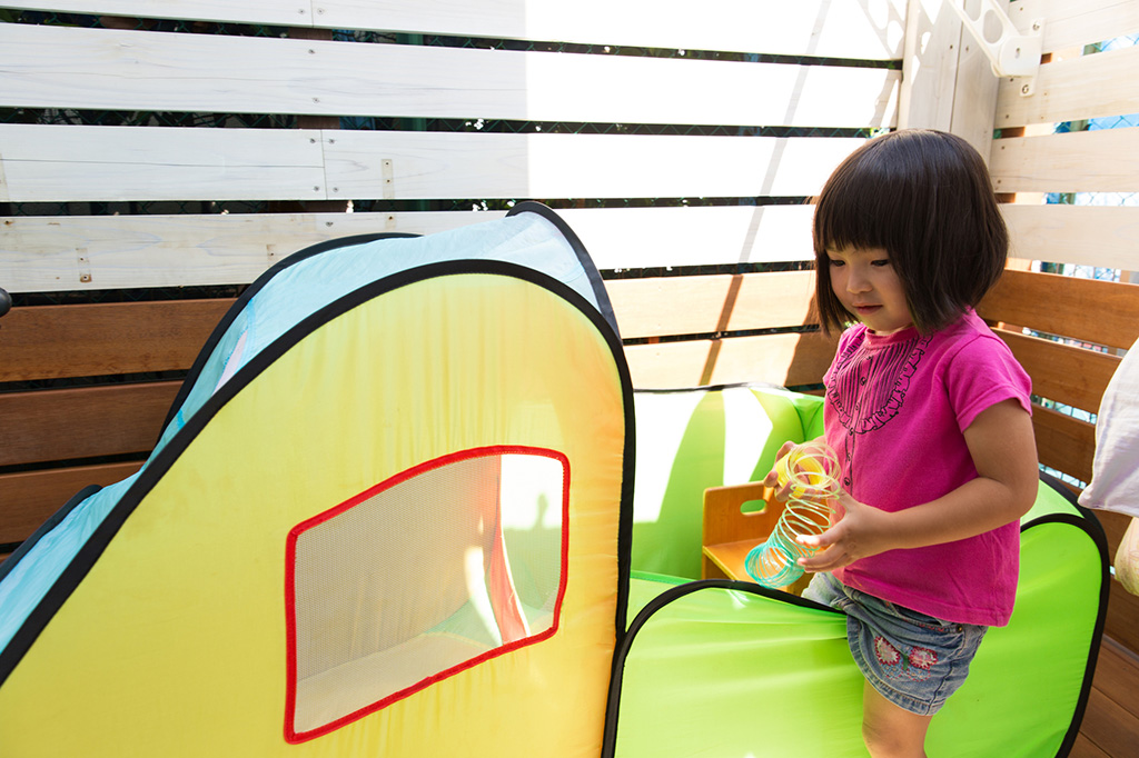 防災キャンプ：おうちでテント（イメージ）