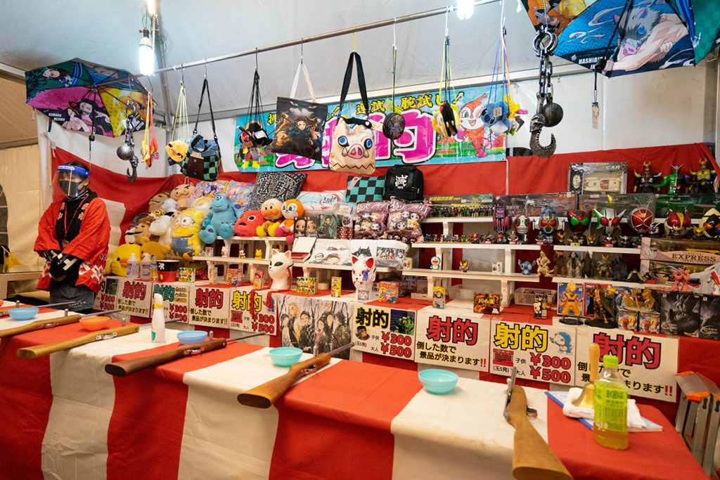 レトロな射的場/大阪城イルミナージュ（大阪市/中央区）