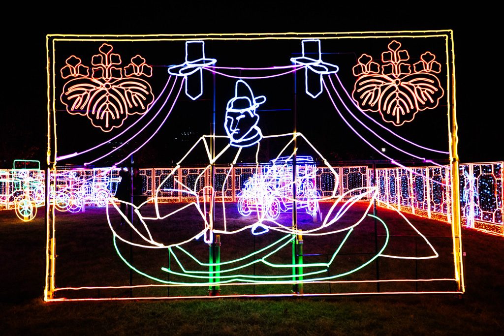 豊臣秀吉ゾーン/大阪城イルミナージュ（大阪市/中央区）