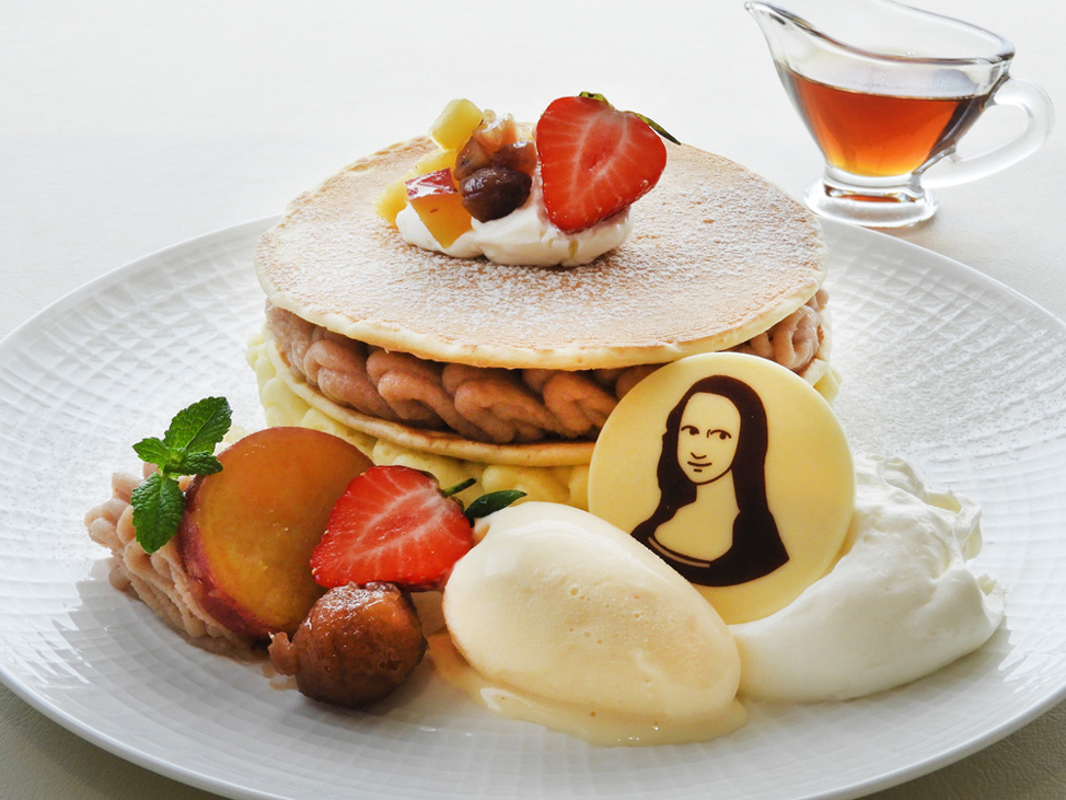 モナ・リザのパンケーキ/大塚国際美術館(徳島県/鳴門市)