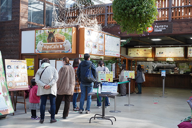 アルパカフェ外観/神戸どうぶつ王国（兵庫県/神戸市）