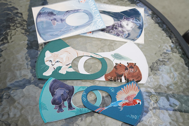 オリジナルウレタンマスク/神戸どうぶつ王国（兵庫県/神戸市）