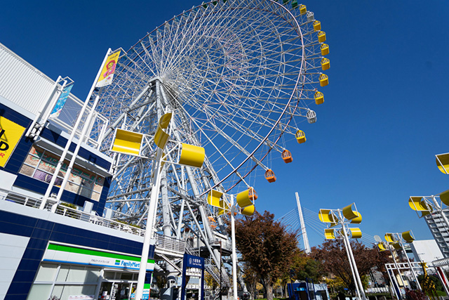 大阪湾が一望できる大観覧車/海遊館(大阪府/大阪市)