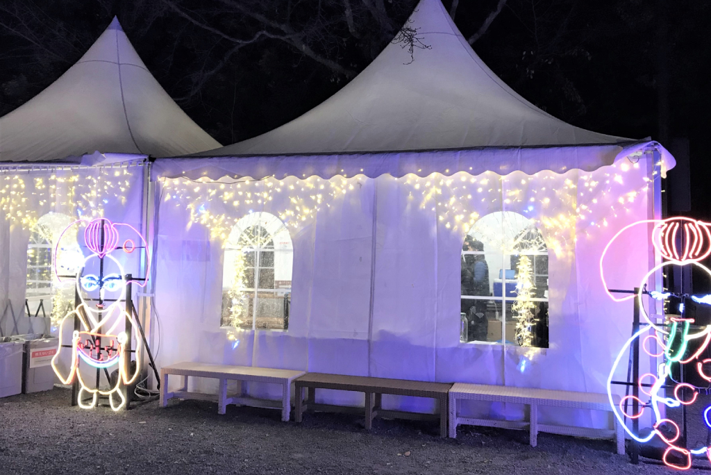 画家・大杉真司監修のイルミネーション/京都二条城イルミナージュ(京都市/中京区)