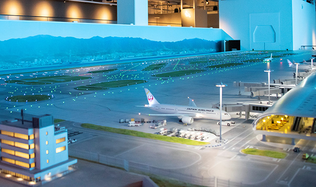 関西国際空港のミニチュア/スモールワールズ TOKYO(東京都/江東区)