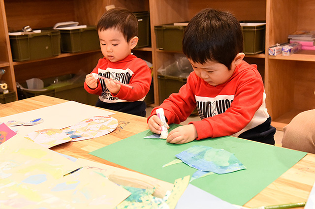ファクトリーでワークショップをする様子/PLAY! PARK(東京都/立川市)