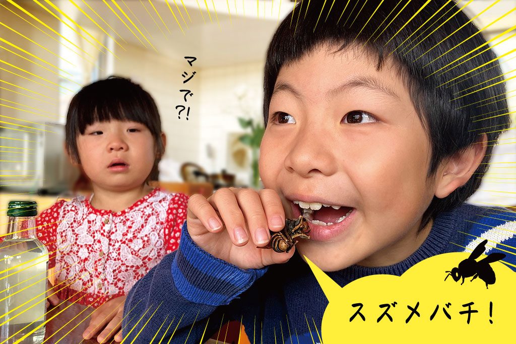 未来を救う昆虫食を子どもと実食！