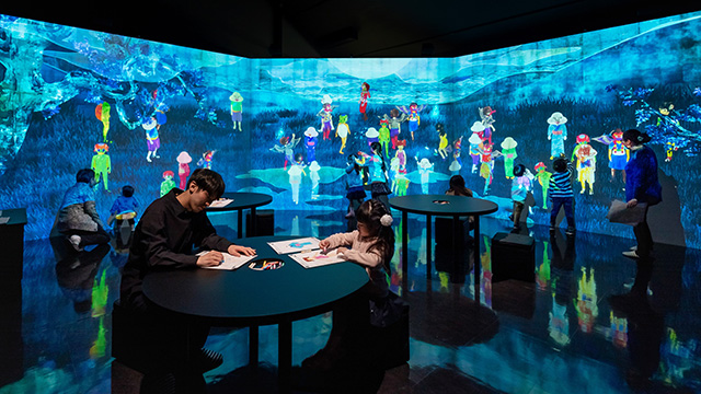 チームラボ 妖怪遊園地/湯本豪一記念日本妖怪博物館（三次もののけミュージアム）（広島県/三次市）