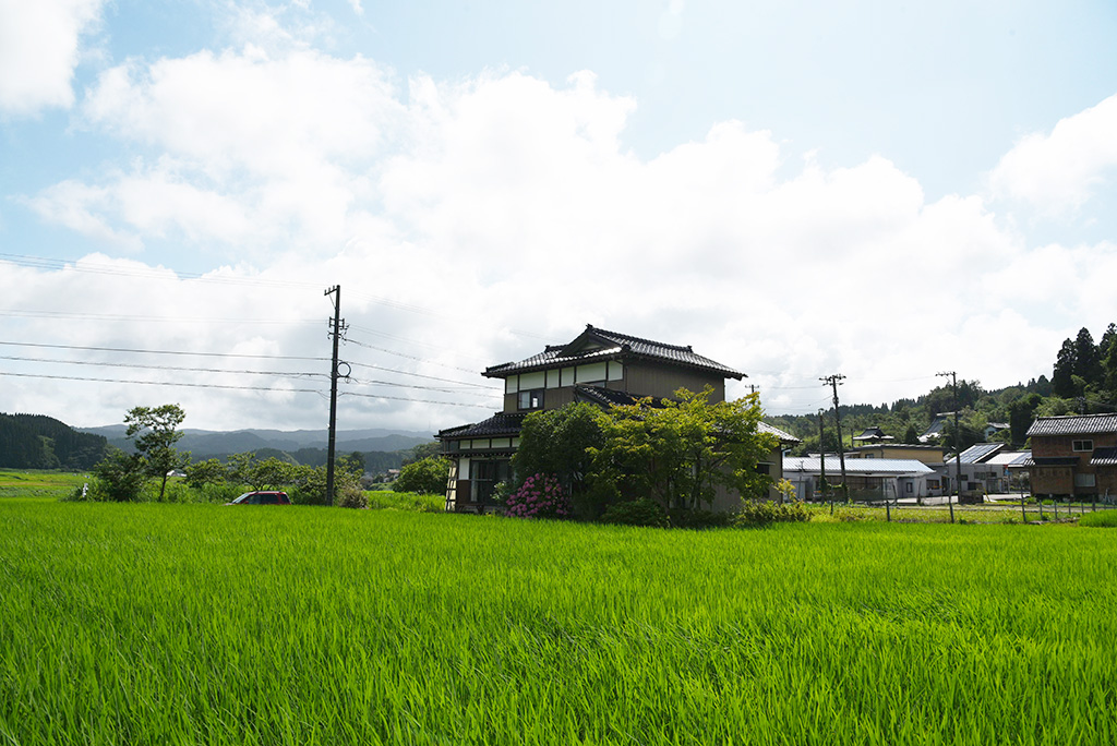 山間部にある一軒家/富山移住生活