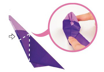 ハシビロコウの折り方11