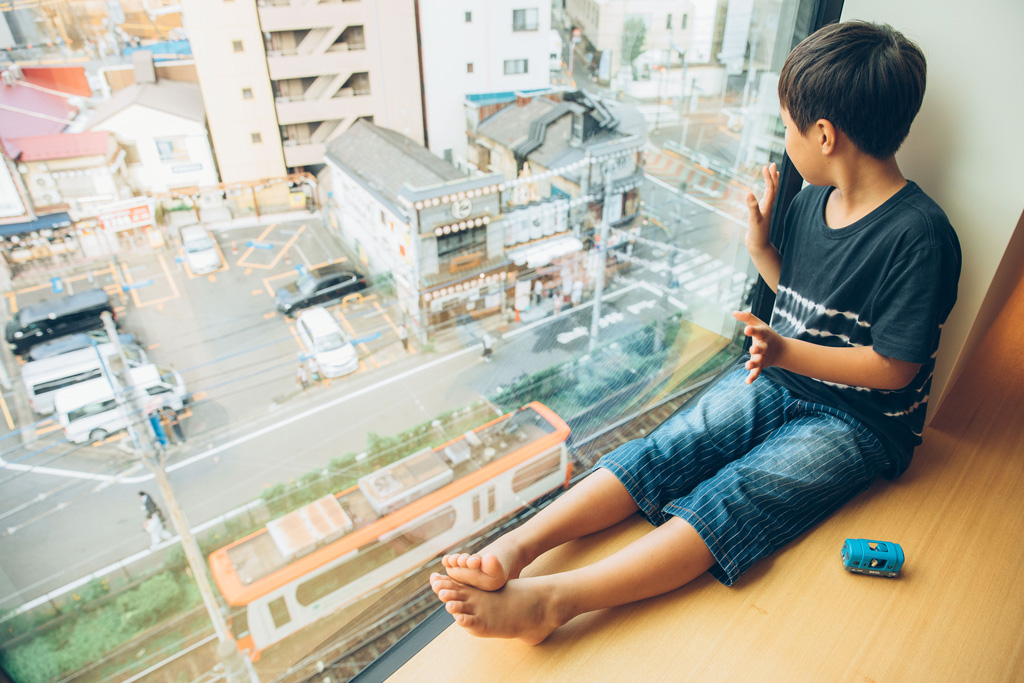 都電ルームから見える景色/星野リゾート OMO5東京大塚(東京都/豊島区)