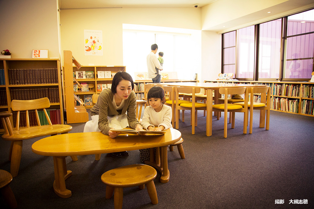 1階の展示室/ちひろ美術館・東京（東京都/練馬区）