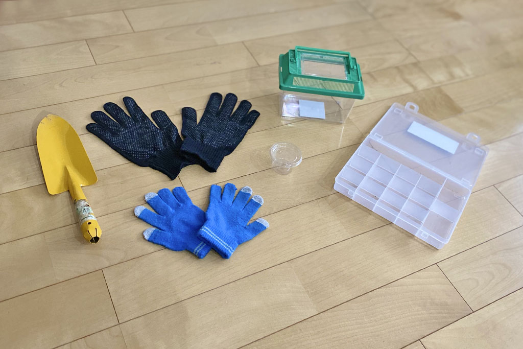 持ちものは、家にあるもので対応