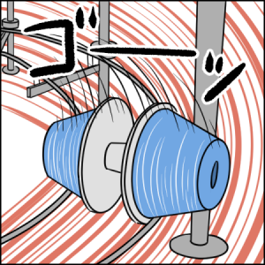 子どもに大人気！車輪の仕組みコーナー｜2歳とお出かけ in 京都鉄道博物館⑤