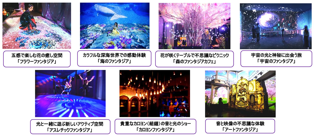 「光のファンタジアシティ」の説明/ハウステンボス（長崎県/佐世保市）