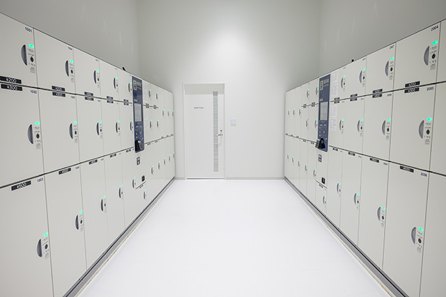 コインロッカー/DMMかりゆし水族館（沖縄県／豊見城市）