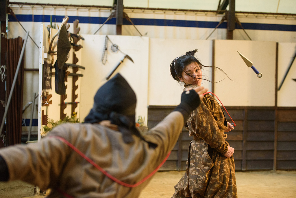 忍術実演ショー/伊賀流忍者博物館(三重県/伊賀市)