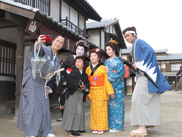 時代衣装体験ができる／東映太秦映画村（京都市右京区）