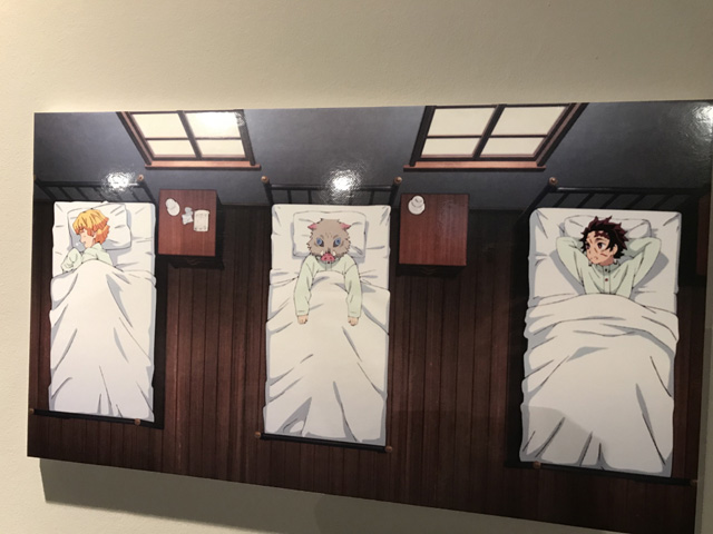 アニメ場面の写真展示/東映太秦映画村(京都市右京区)