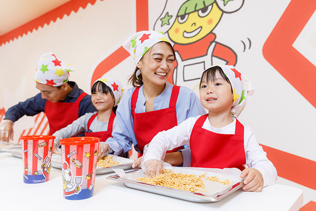ベ ビースターラーメン作り体験/リトルおやつタウン Namba（大阪府/大阪市）