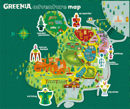 MAP/六甲山アスレチックパーク GREENIA(兵庫県/神戸市)