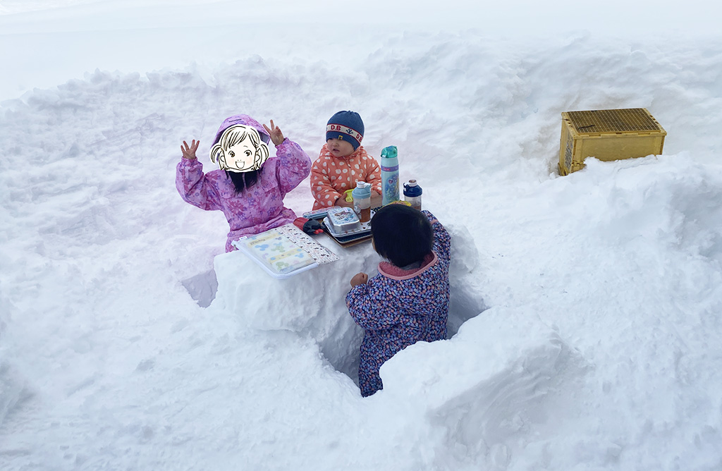 ピクニックの様子