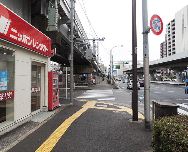 しながわ水族館への道順(東京都/品川区)
