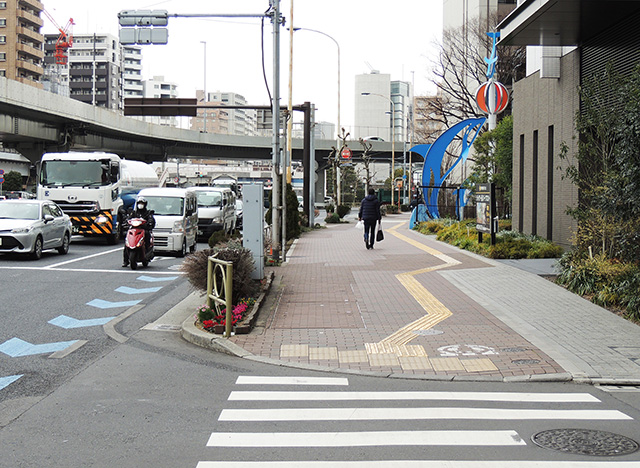 しながわ水族館への道順(東京都/品川区)