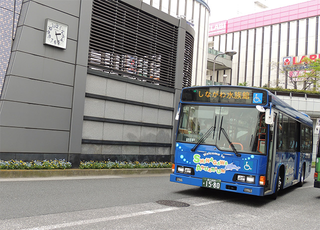 ラッピングバス/しながわ水族館(東京都/品川区)