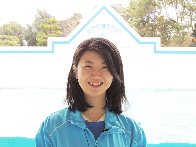 広報の丹呉さん/しながわ水族館(東京都/品川区)