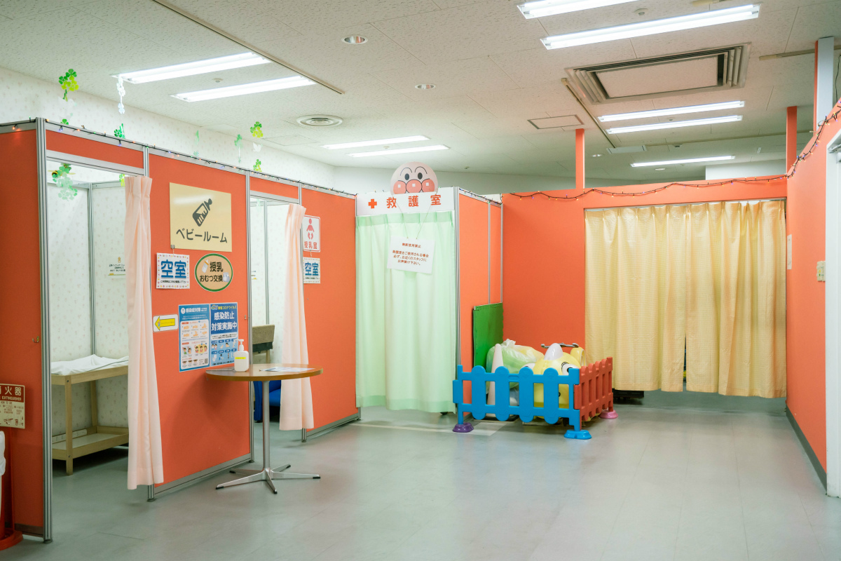 ベビールームと授乳室/ATCあそびマーレ（大阪府/大阪市）