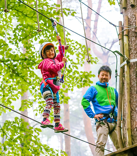 キャノピーコース/フォレストアドベンチャー・ 吉野ヶ里(佐賀県/吉野ヶ里町)