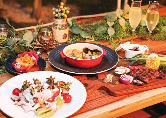 フレンチシェフ黒 岩氏プロデュー スのBBQ/COMOREBI(大分県/由布市)