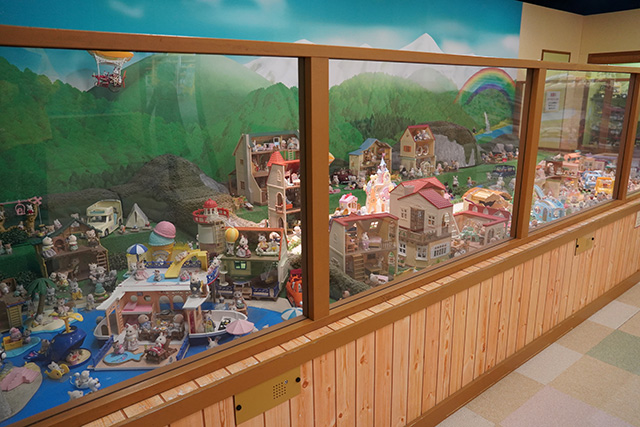 シルバニア村の世界のジオラマ/東条湖おもちゃ王国（兵庫県/加東市）