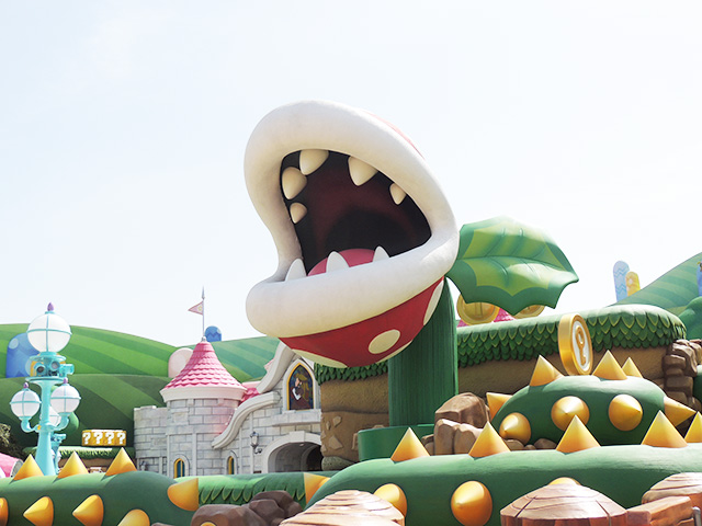 パックンフラワー/USJ「スーパー・ニンテンドー・ワールド」（大阪府/大阪市）