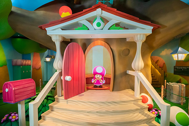 乗車前にキノピコからストーリー解説があります/USJ「スーパー・ニンテンドー・ワールド」（大阪府/大阪市）