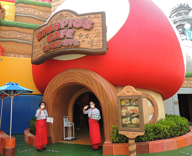 キノピオ・カフェ/USJ「スーパー・ニンテンドー・ワールド」（大阪府/大阪市）
