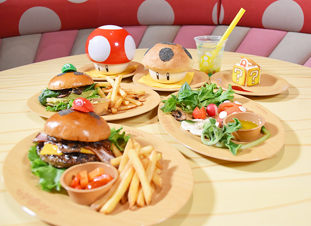キノピオ・カフェのメニュー各種/USJ「スーパー・ニンテンドー・ワールド」（大阪府/大阪市）