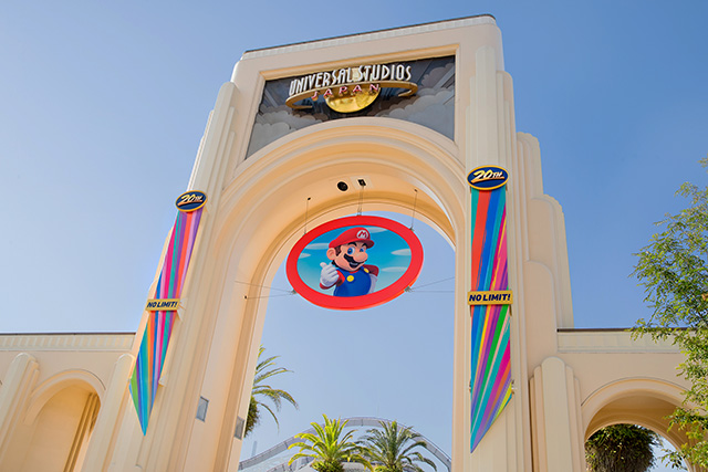 パークの入園ゲート/USJ「スーパー・ニンテンドー・ワールド」（大阪府/大阪市）