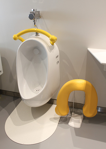 男児向けこども用トイレ/こども本の森 中之島（大阪市/北区）