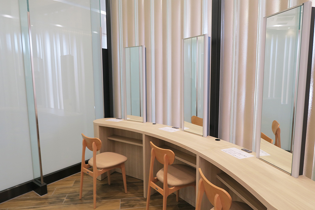 女性専用パウダールーム/西武鉄道所沢駅(埼玉県/所沢市)