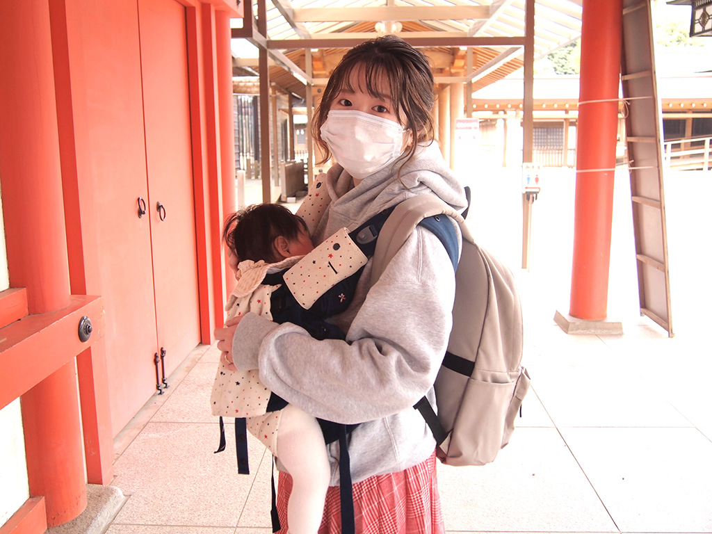 無印良品:肩の負担を軽くする 撥水 リュックサック ライトベージュ