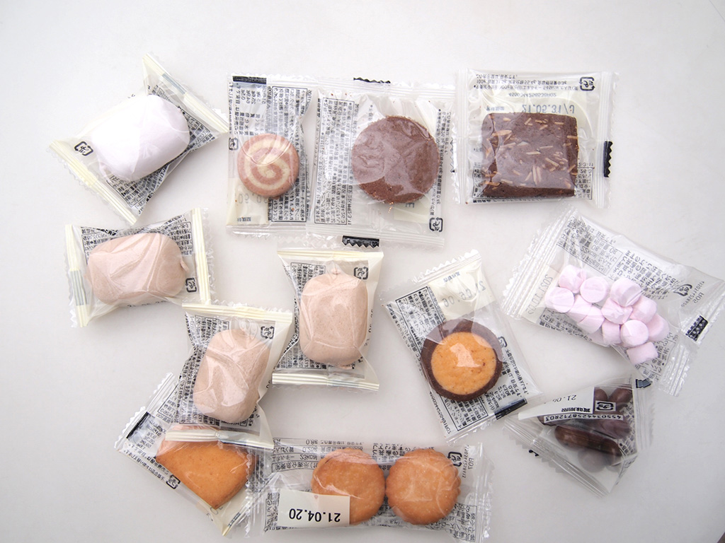 無印良品「お菓子の量り売り」で選んだお菓子
