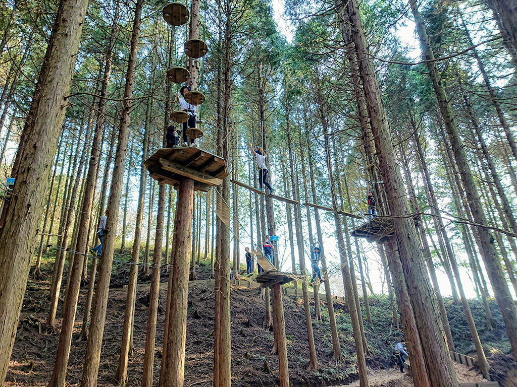 フォレストアドベンチャー「メチャフォレスト」/六甲山アスレチックパークGREENIA(兵庫県/神戸市)