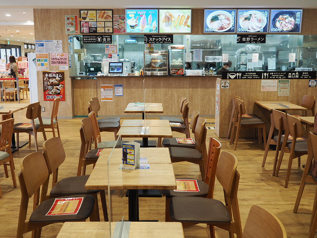 フードコート/佐野SA【上り】(栃木県/佐野市)