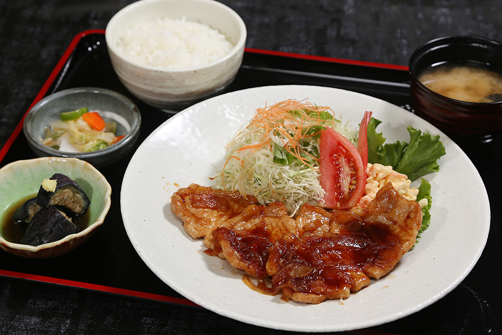 豚ロース生姜焼膳/佐野SA【上り】(栃木県/佐野市)