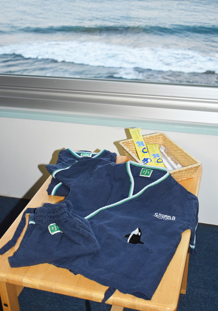 キッズ用のパジャマや歯ブラシセット／鴨川シーワールドホテル（千葉県/鴨川市）