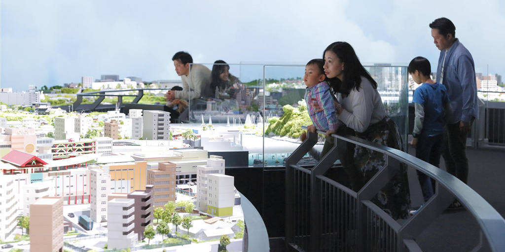 2階のジオラマパーク／ロマンスカーミュージアム