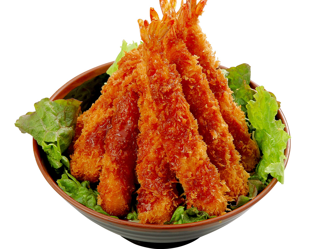 よ~いDON(どん)のメガ海老フライ丼/羽生PA【下り】(埼玉県/羽生市)